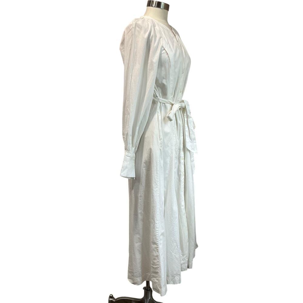 Free People White Charlie Belted Shirtdress Size XS - Picture 3 of 14